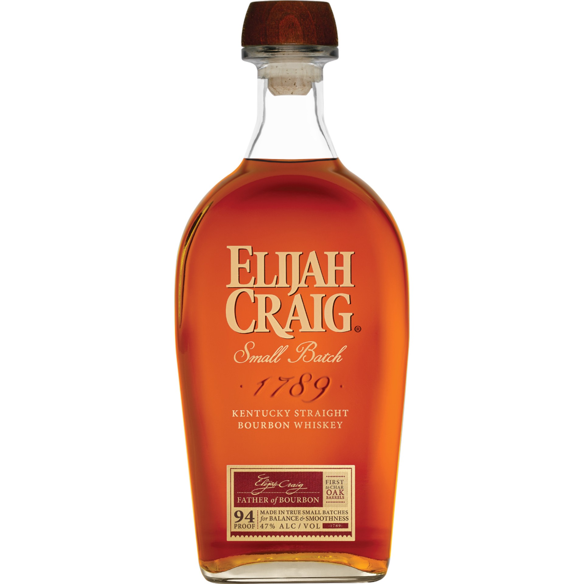 slide 1 of 2, Elijah Craig Small Batch Bourbon, 750 ml