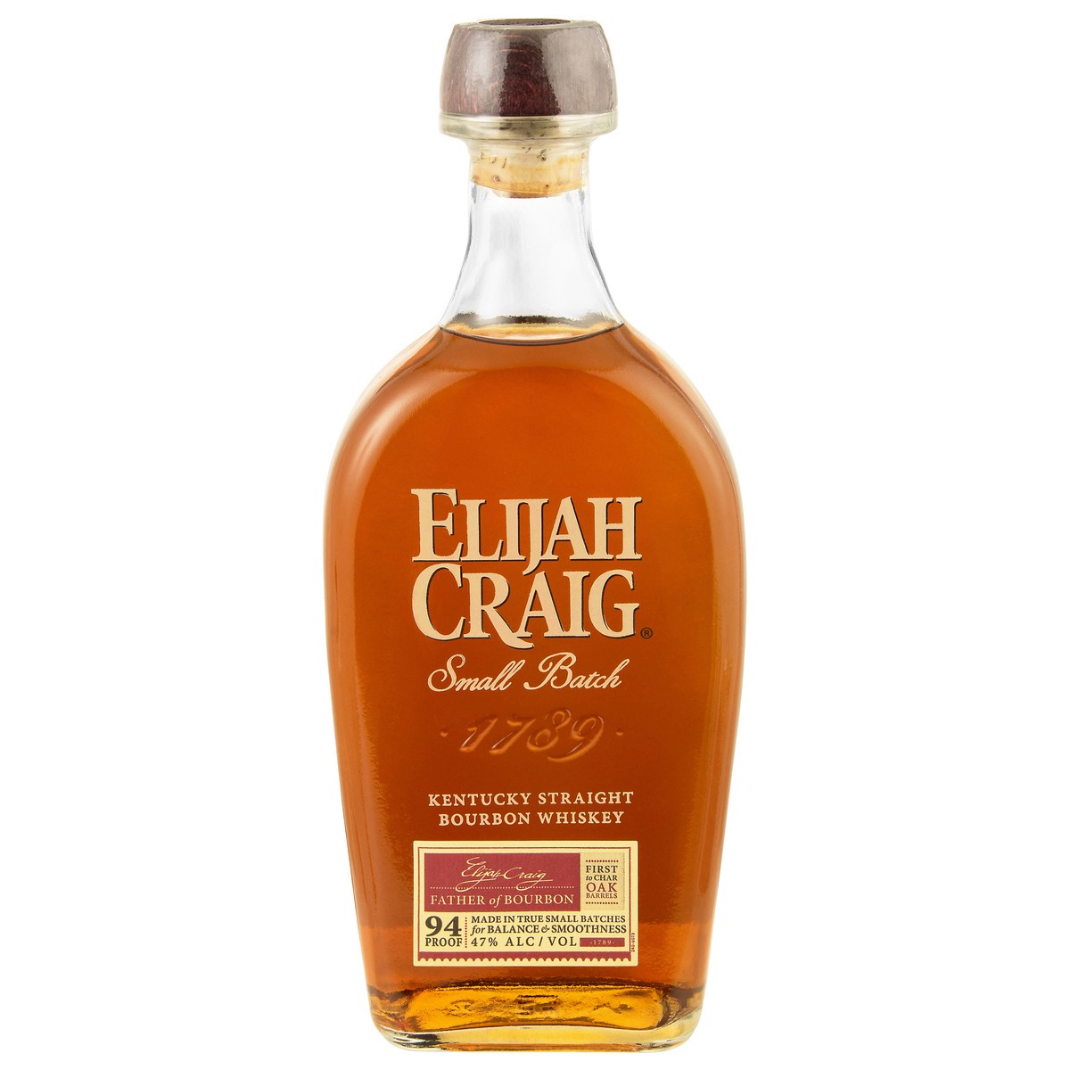 slide 1 of 2, Elijah Craig Small Batch Straight Bourbon Whiskey 750 ml, 750 ml