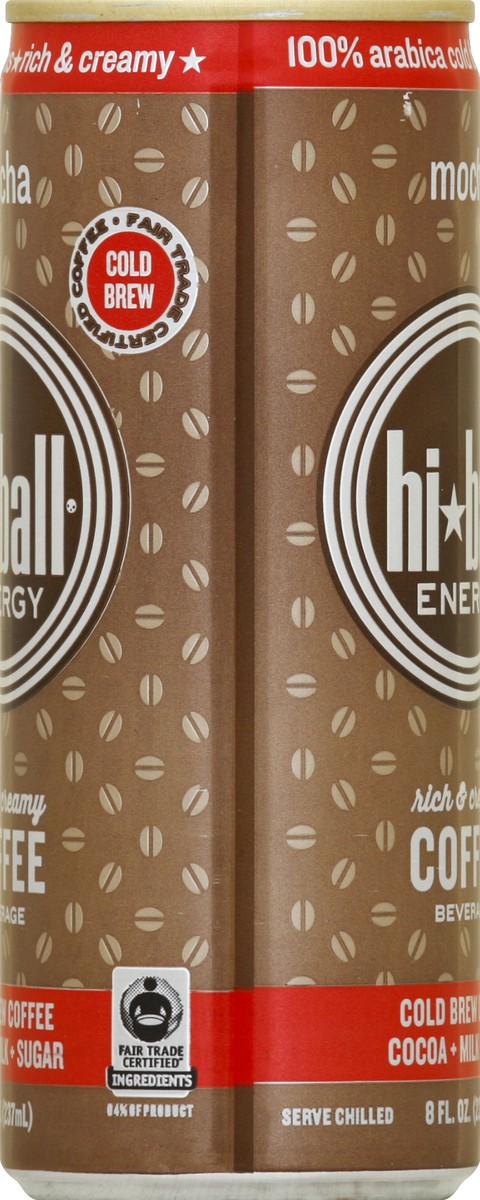 slide 4 of 4, Hiball Coffee Beverage 8 oz, 8 oz