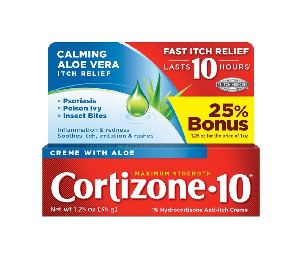 slide 1 of 1, Cortizone-10 Cortizone 10 Creme With Aloe, 1.25 oz