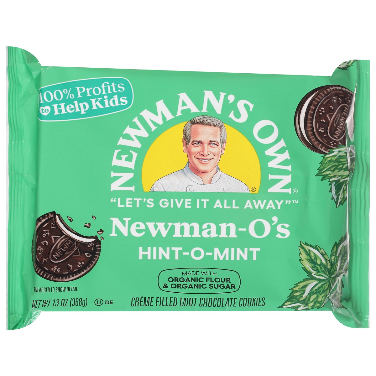 slide 10 of 11, Newman's Own Cookie O Mint Creme, 13 oz