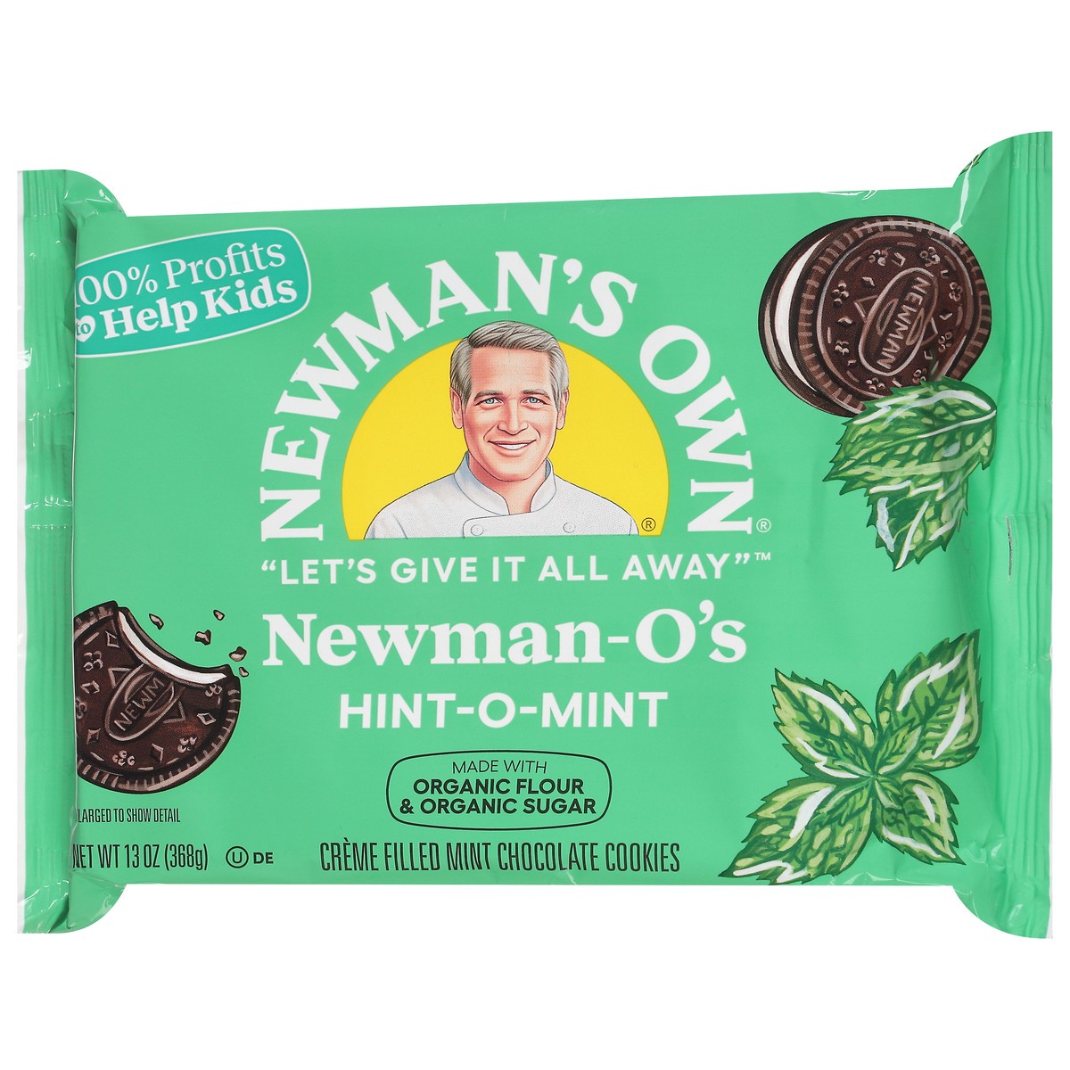 slide 8 of 11, Newman's Own Cookie O Mint Creme, 13 oz