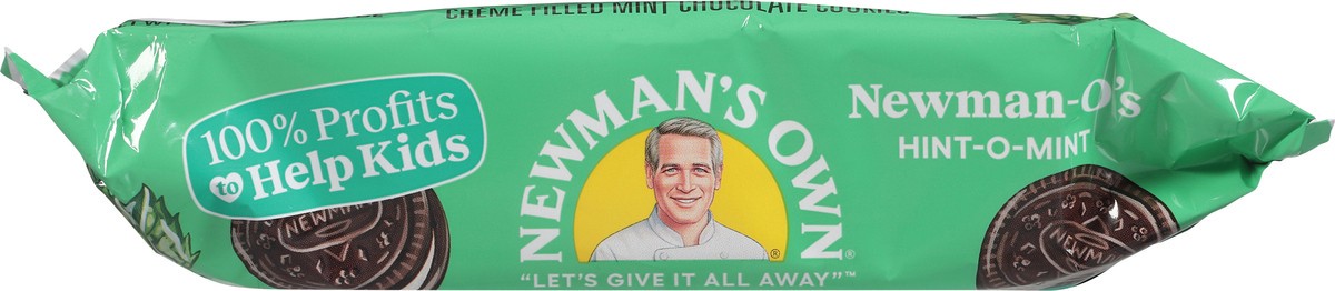 slide 11 of 11, Newman's Own Cookie O Mint Creme, 13 oz