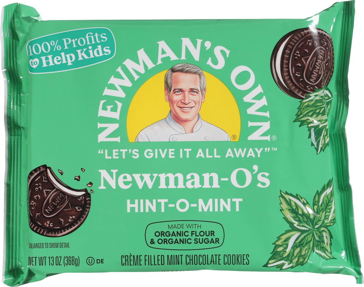 slide 7 of 11, Newman's Own Cookie O Mint Creme, 13 oz