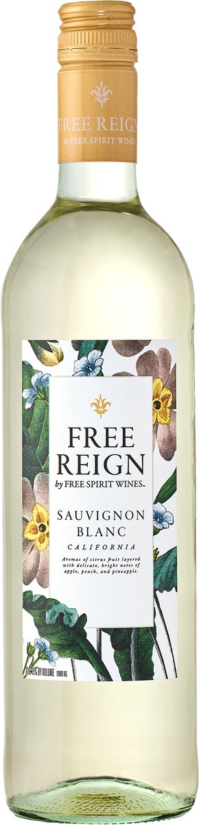 slide 4 of 5, Free Reign Sauvignon Blanc White Wine 750ml, 750 ml