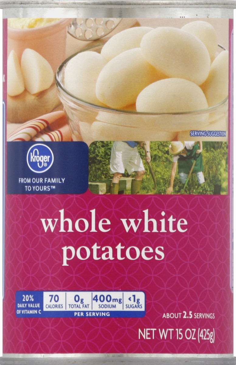 slide 3 of 6, Kroger Whole White Potatoes, 15 oz