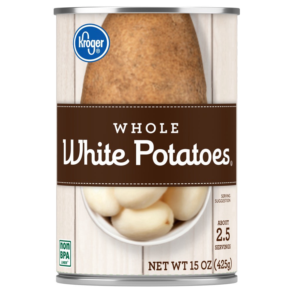 slide 1 of 6, Kroger Whole White Potatoes - 15 oz, 15 oz