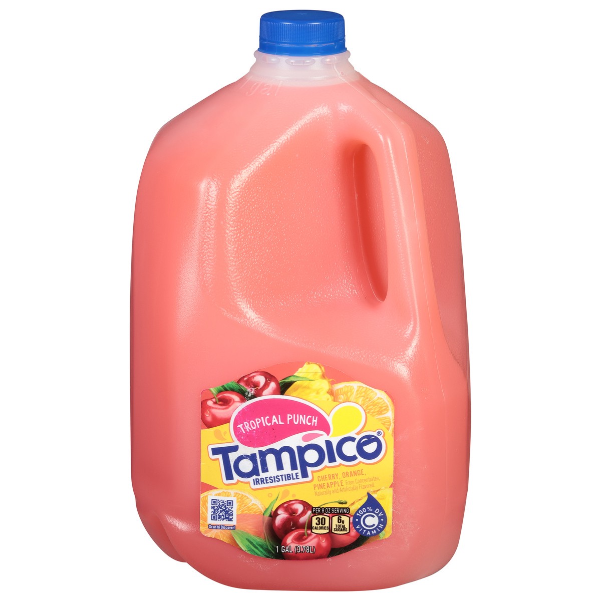 slide 1 of 13, Tampico Tropical Punch, 128 fl oz