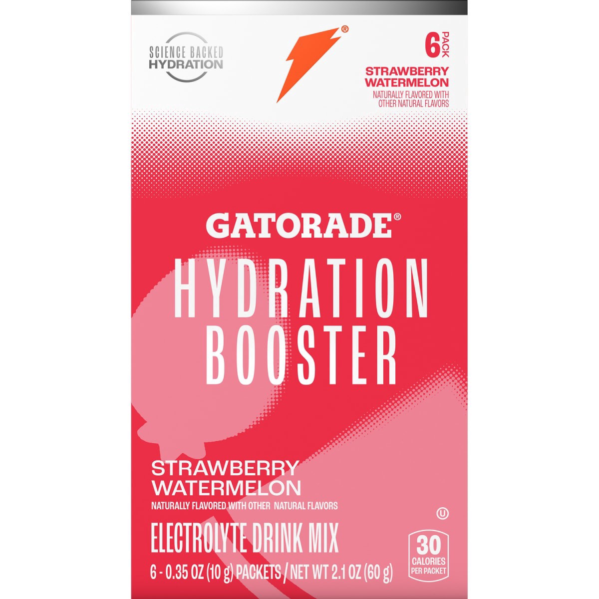 slide 1 of 5, Gatorade Hydration Booster Strawberry Watermelon, 6 Pk, 6 ct