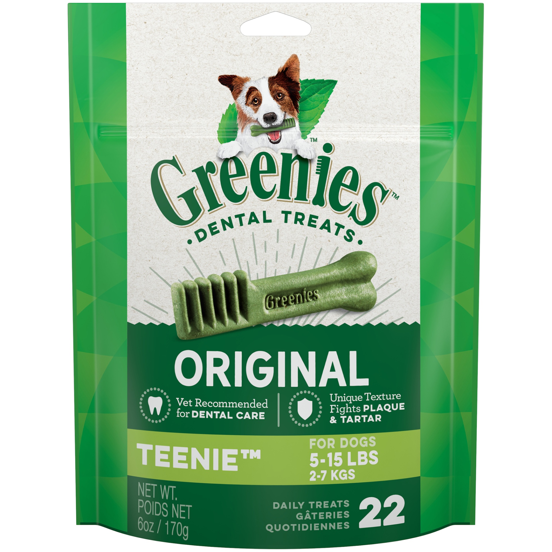 slide 1 of 9, Greenies Mini Treat Pack, 22 ct