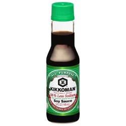 Kikkoman 38% Less Sodium All-Purpose Soy Sauce 5 fl oz