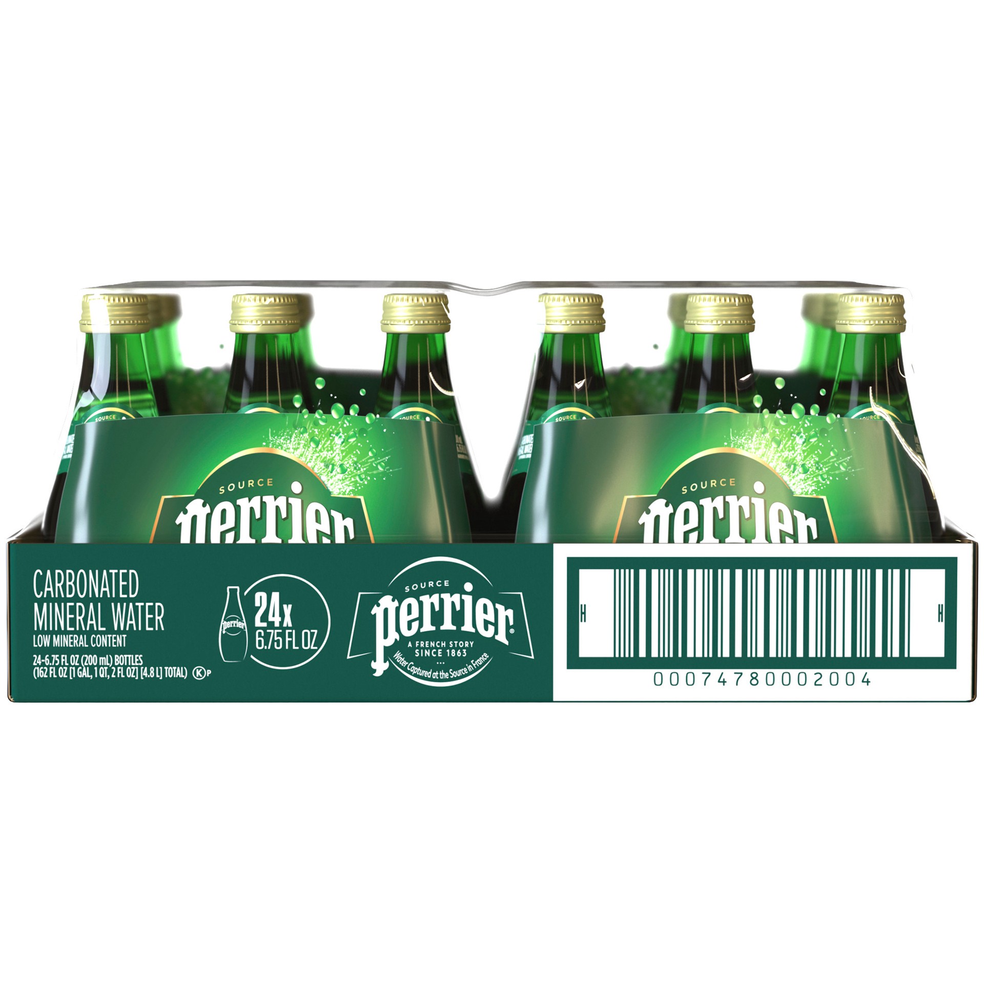 slide 2 of 5, PERRIER Carbonated Mineral Water - 162 oz, 162 oz