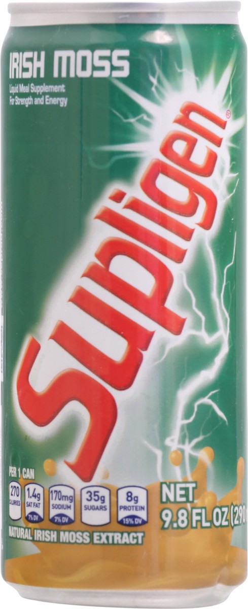 slide 3 of 9, Supligen Irish Moss Liquid Meal Supplement 9.8 oz Can, 9.8 oz