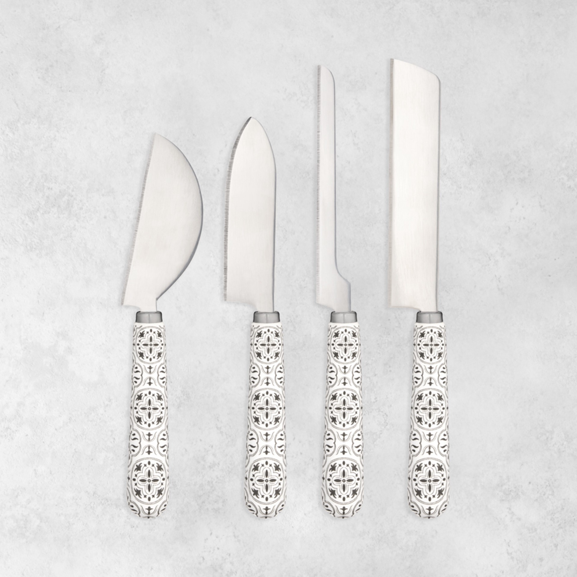 slide 4 of 5, Twine Cheese Knife Set Dsp, 4 ct