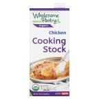 slide 1 of 1, Wholesome Pantry Chicken Stock, 32 oz