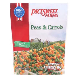 Pictsweet Farms Peas & Carrots, Simple Harvest - 12 oz