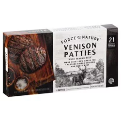 Force Of Nature Venison Wagyu Patties