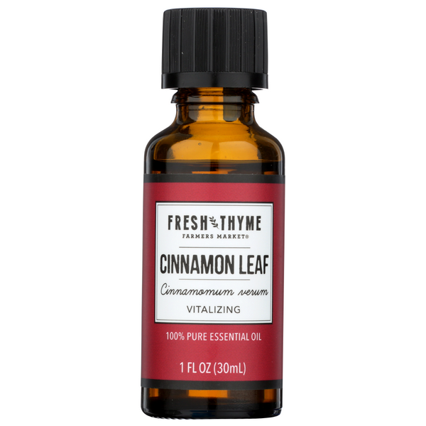 slide 1 of 1, Fresh Thyme Cinnamon Leaf Essential Oil, 1 ct