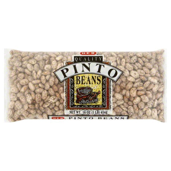 slide 1 of 1, H-E-B Pinto Beans, 16 oz