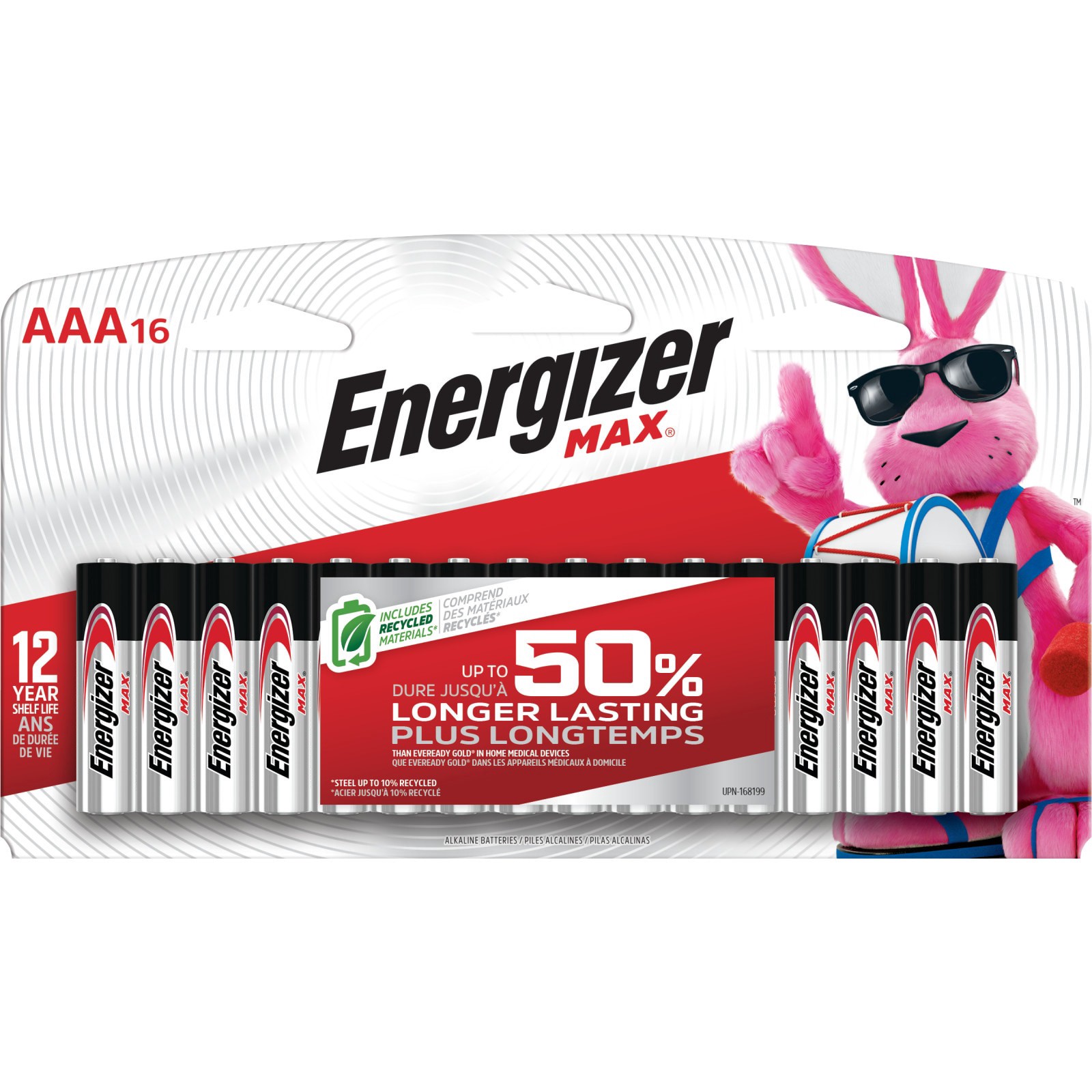 slide 1 of 6, Energizer MAX Alkaline AAA Batteries ( 16 -Pack), 1 ct