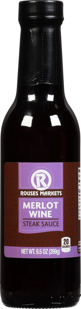 slide 7 of 12, Rouse Merlot Wine Stk Sau, 9.5 oz