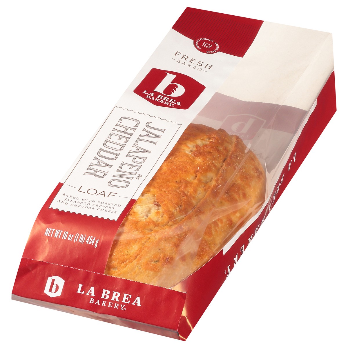 slide 6 of 12, La Brea Bakery Jalapeno Cheddar Loaf 16 oz, 1 lb