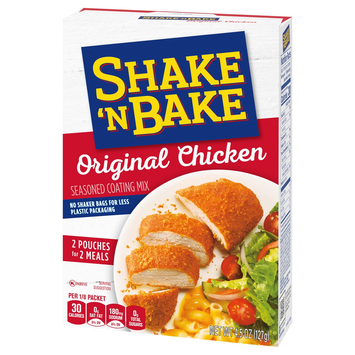 slide 3 of 9, Shake 'n Bake Original Chicken Seasoned Coating Mix - 4.5oz, 