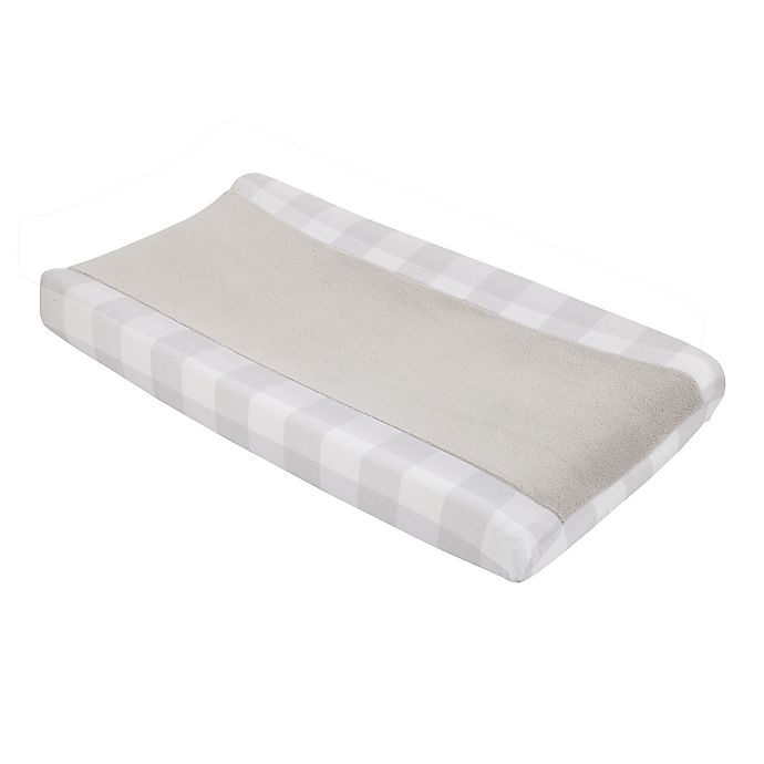 slide 1 of 1, NoJo Rustic Farmhouse Changing Pad Cover - Grey, 1 ct