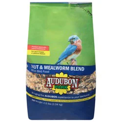 Audubon Park Wild Nut & Mealworm Blend Bird Food 4.5 lb