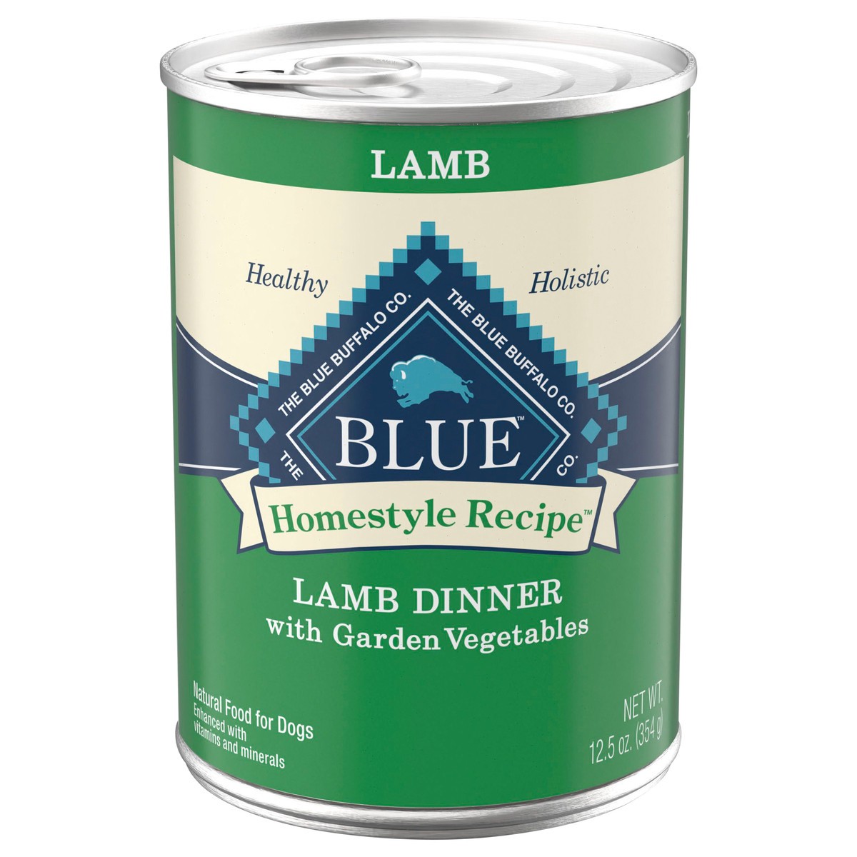 slide 1 of 2, Blue Buffalo Homestyle Recipe Natural Dog Food - Lamb Dinner With Garden Vegetables, 12.5 oz
