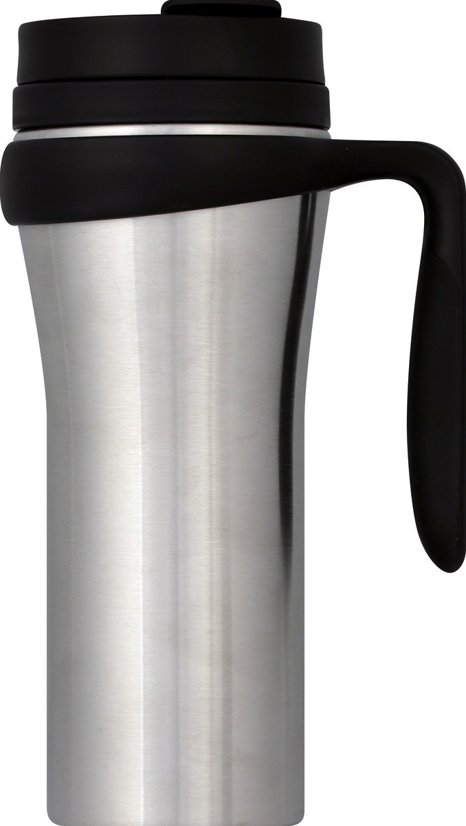 slide 3 of 3, Trudeau Paige Travel Mug Silver - Each, 1 ct