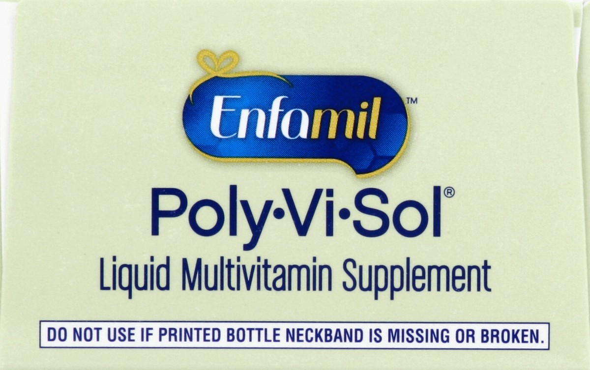 slide 5 of 6, Enfamil Poly-Vi-Sol Liquid Multivitamin Supplement Drops, 1.69 oz