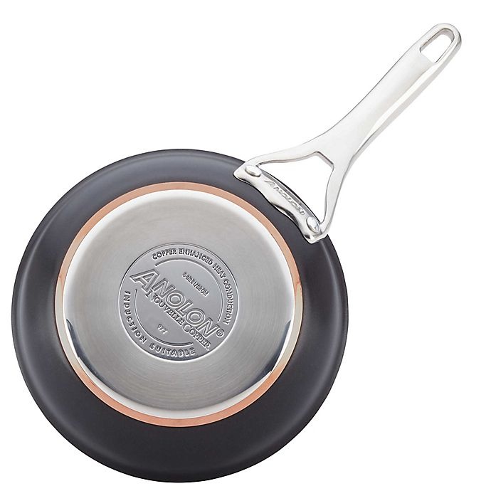 slide 2 of 5, Anolon Nouvelle Copper Luxe Nonstick Hard-Anodized Cookware Set - Onyx, 11 ct