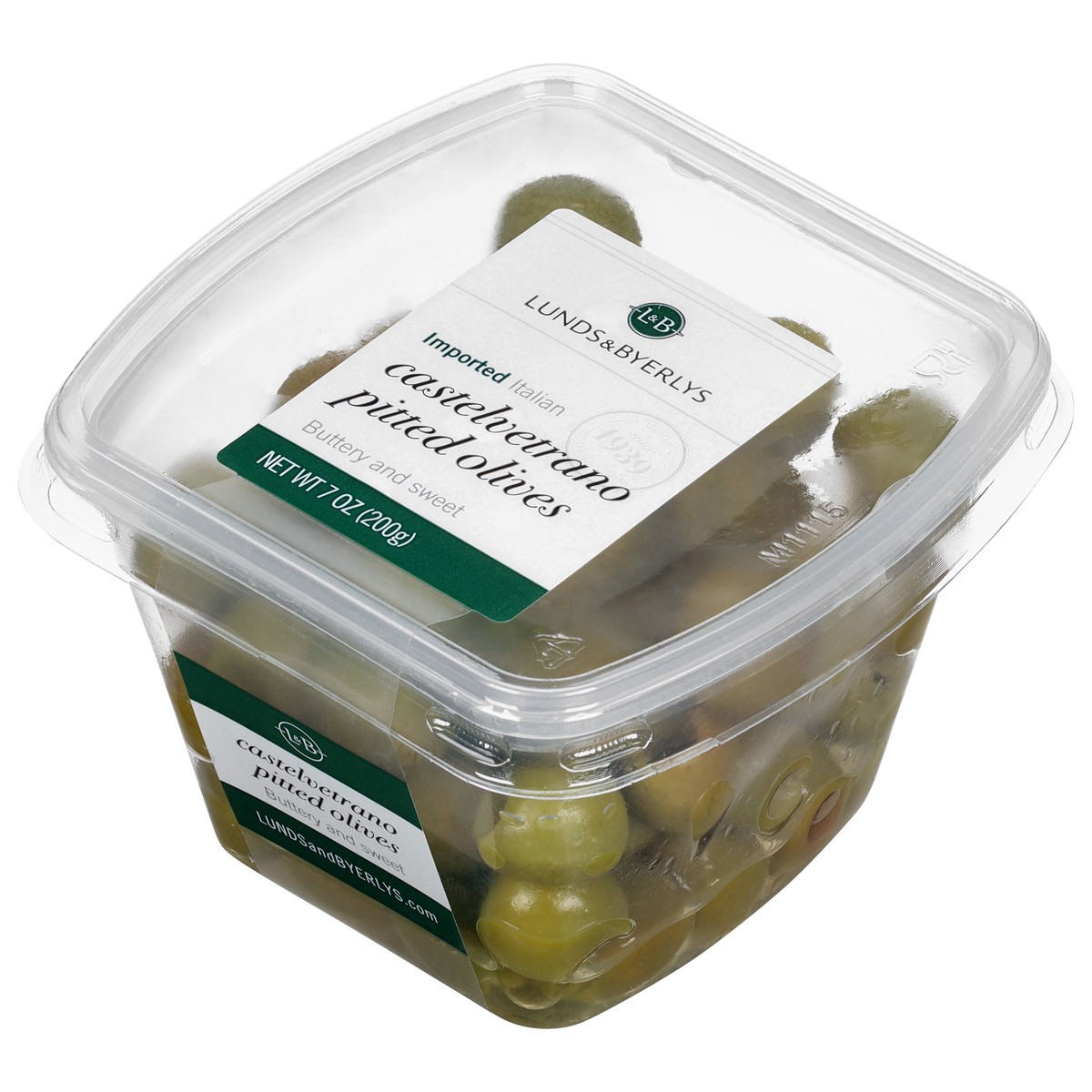 slide 8 of 13, Lunds & Byerlys Imported Italian Pitted Castelvetrano Buttery and Sweet Olives 7 oz, 7 oz