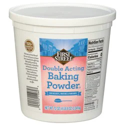 First Street Double Acting Baking Powder