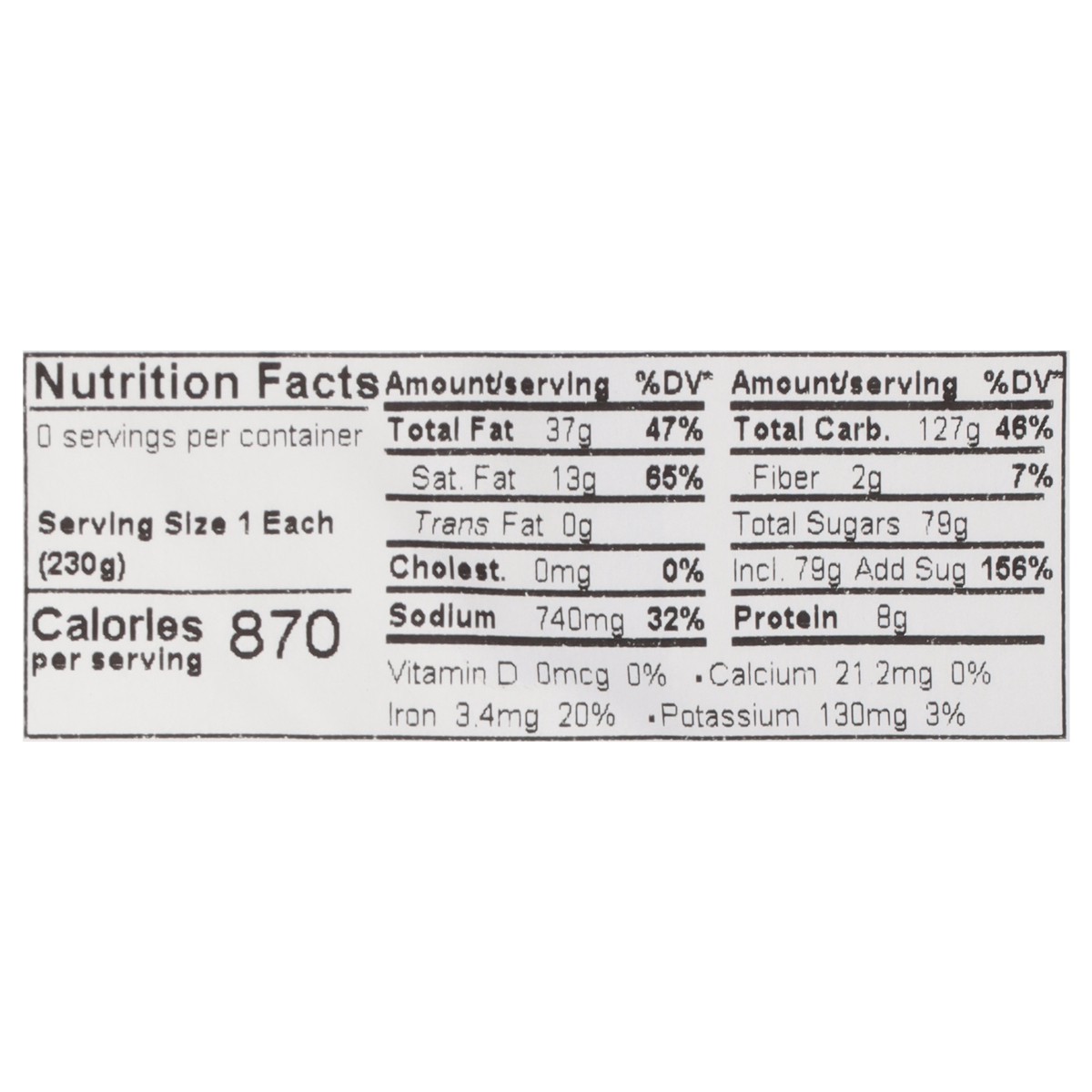 slide 4 of 9, Lunds & Byerlys White Cream Bismark 1 ea, 1 ct