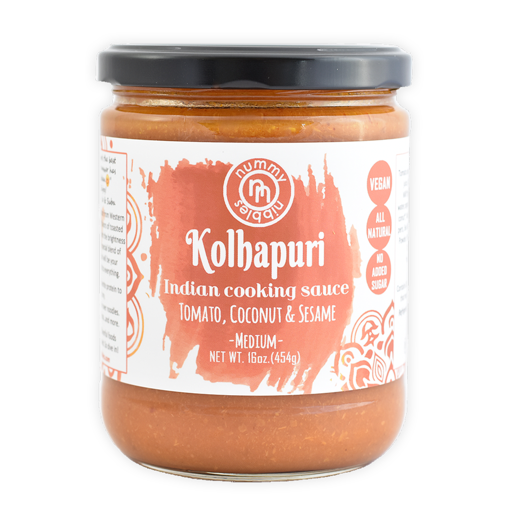 slide 1 of 1, Nummy Nibbles Kolhapuri Sauce, 16 oz