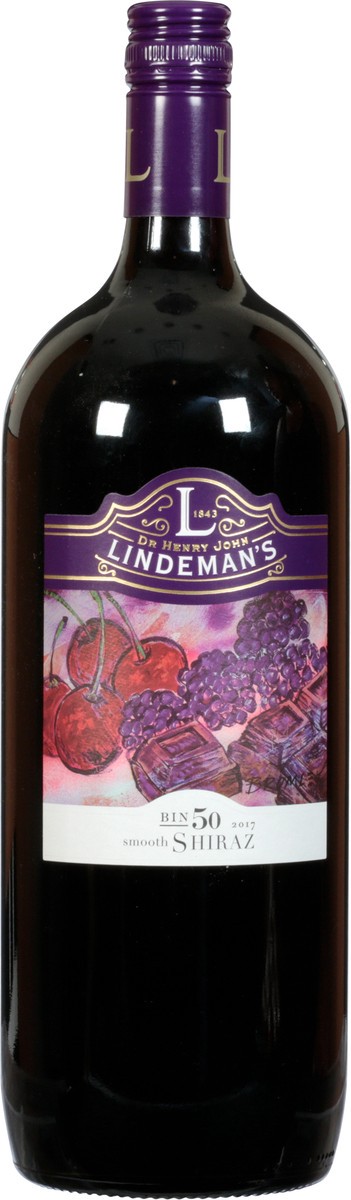 slide 9 of 12, Lindeman's Bin 50 Smooth Shiraz 1.5 lt, 1.50 liter