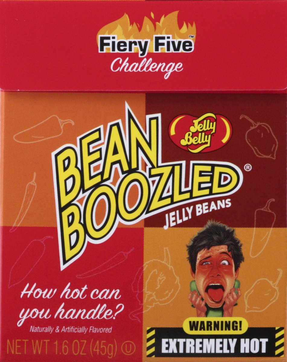 slide 6 of 10, Jelly Belly Jelly Beans, Fiery Five Challenge, 1.6 oz