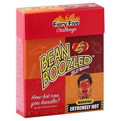 slide 1 of 10, Jelly Belly Jelly Beans, Fiery Five Challenge, 1.6 oz