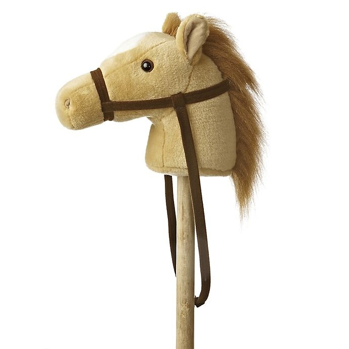 slide 1 of 1, Aurora World Giddy Up Stick Horse - Beige, 1 ct