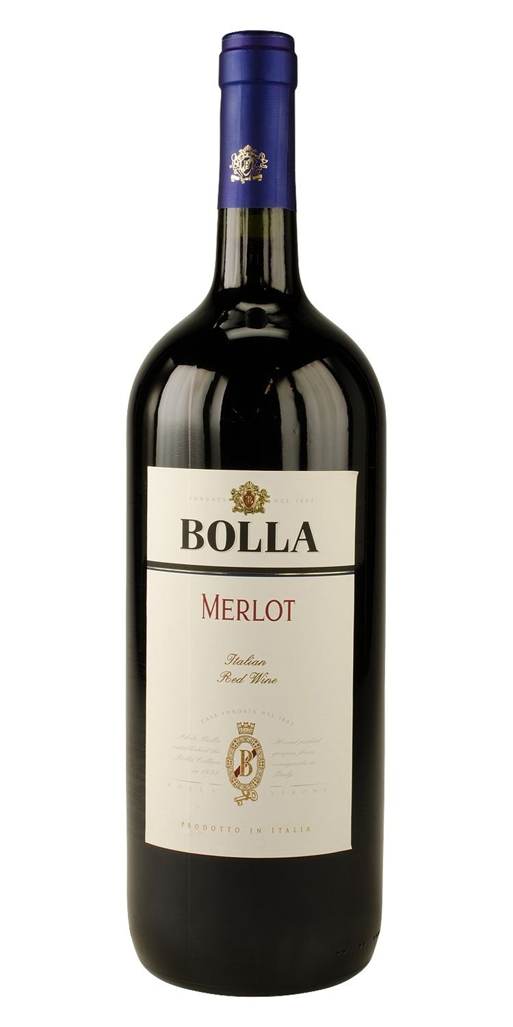 slide 1 of 1, Bolla Merlot, 1.5 liter