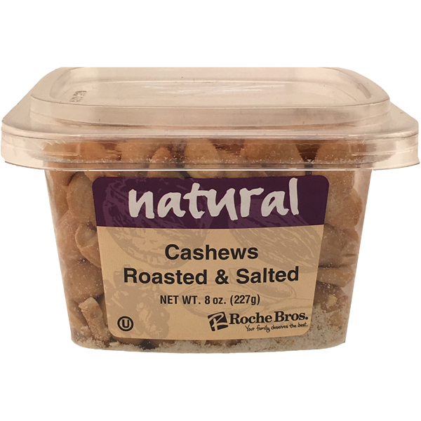 slide 1 of 1, Roche Bros. Cashews - Roasted & Salted, 8 oz