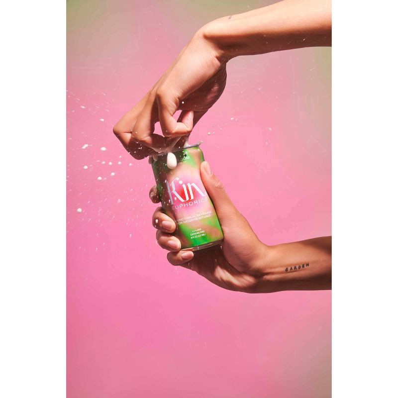 slide 2 of 4, Kin Euphorics Beaming Joy Kin Bloom Functional Beverages 4 - 8 fl oz Cans, 4 ct, 8 fl oz