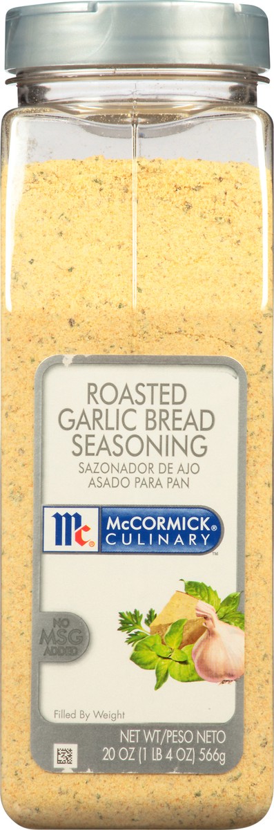 slide 7 of 14, McCormick Culinary Roasted Garlic Bread Seasoning, 20 oz, 20 oz