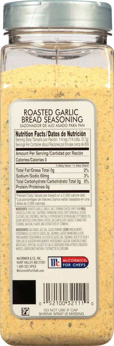 slide 12 of 14, McCormick Culinary Roasted Garlic Bread Seasoning, 20 oz, 20 oz