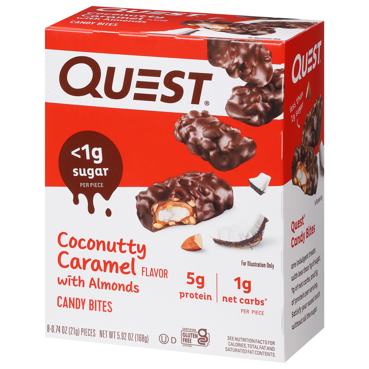 slide 7 of 9, Quest Candy Bites, 1.84 oz