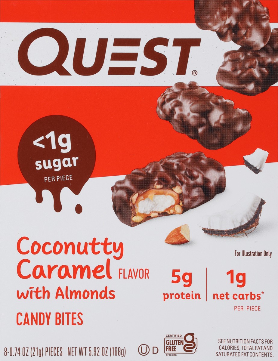 slide 4 of 9, Quest Candy Bites, 1.84 oz
