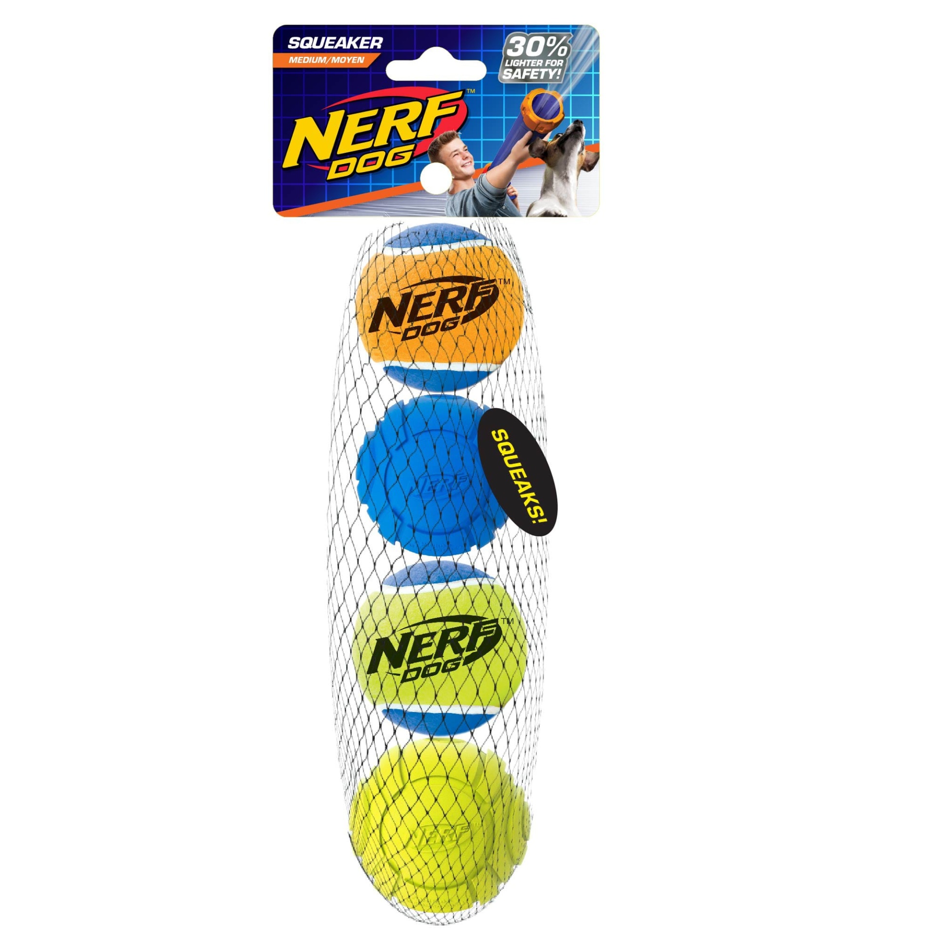 slide 1 of 1, Nerf Dog Blaster Refill Ball, MED