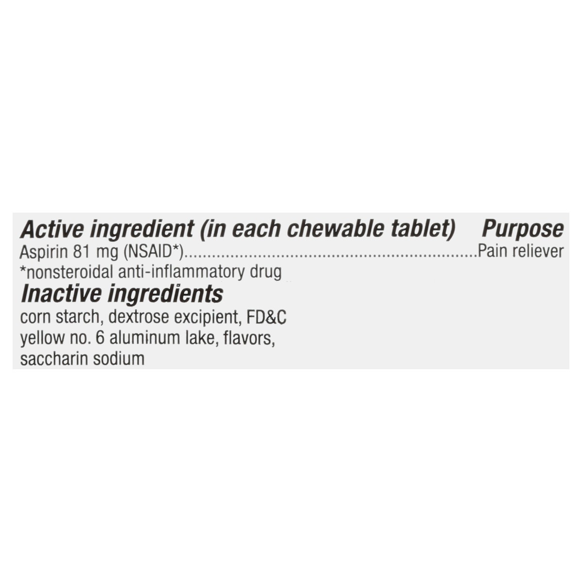 slide 7 of 10, Topcare Aspirin Orange, 3 ct